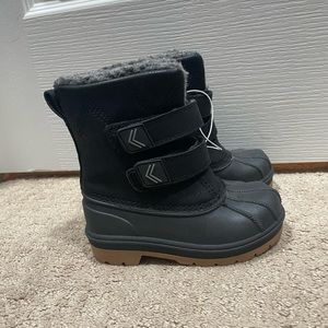 Cat & Jack Black Toddler Winter Boots